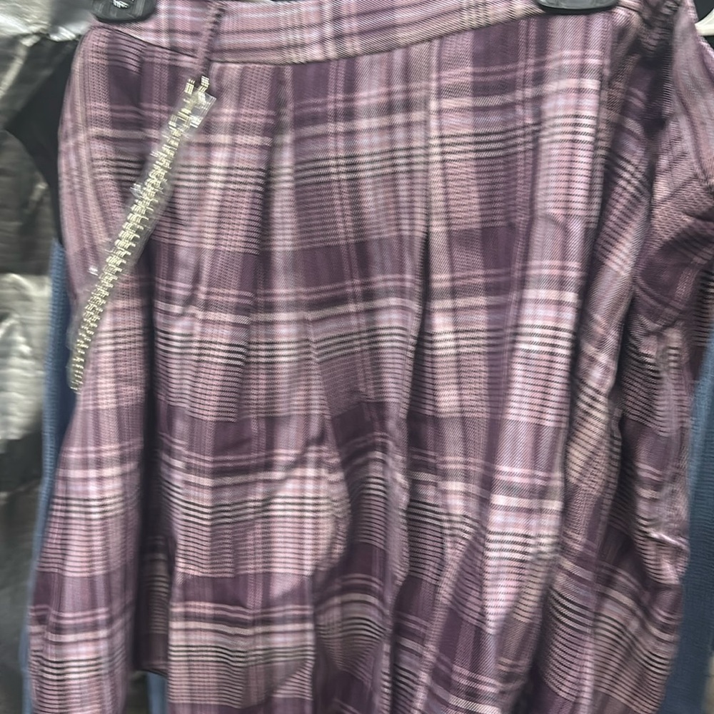 Plaid skirt